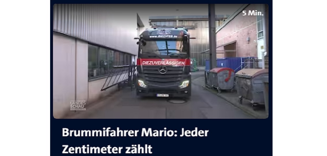 Brummifahrer Mario Mertel im SWR Teil 1