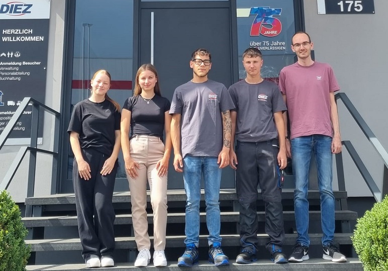 Neue Auszubildenden 2024